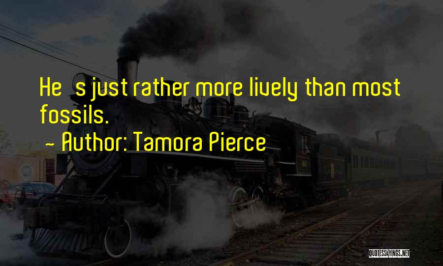 Best Lively Quotes By Tamora Pierce