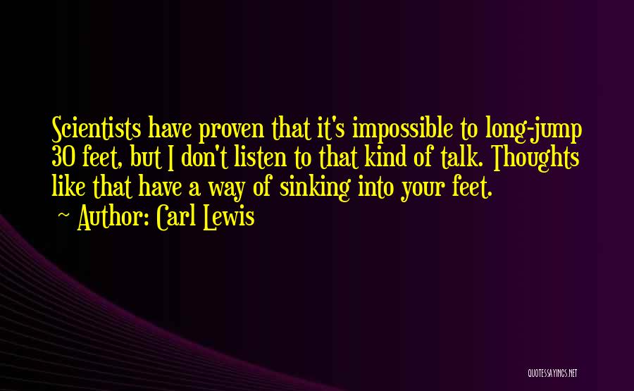 Best Long Jump Quotes By Carl Lewis