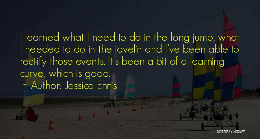 Best Long Jump Quotes By Jessica Ennis