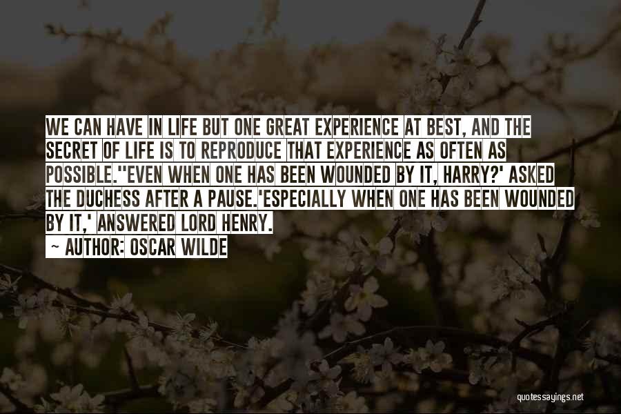 Best Lord Henry Quotes By Oscar Wilde