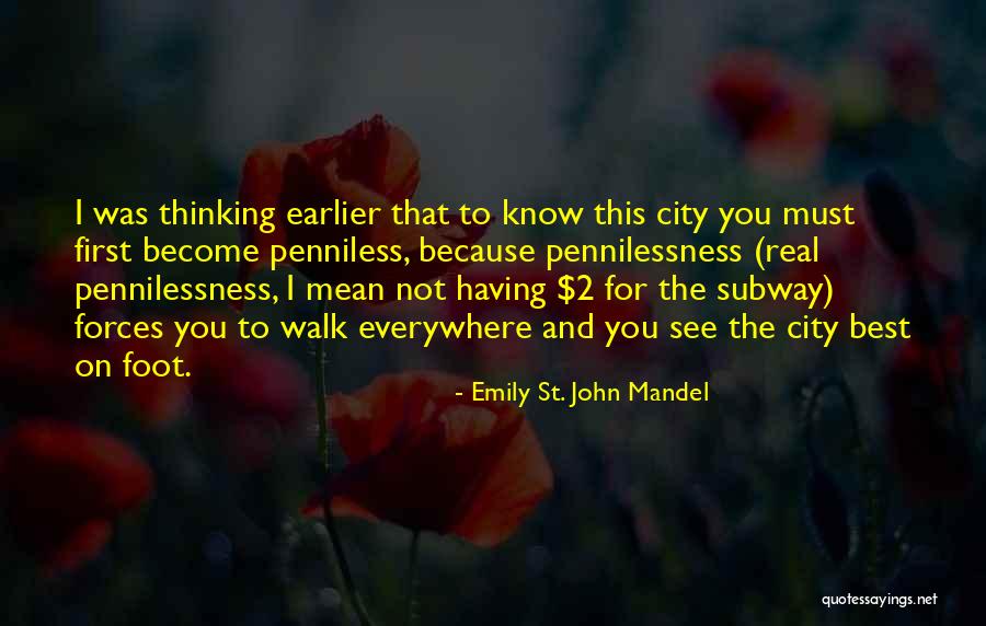 Best Los Angeles Quotes By Emily St. John Mandel