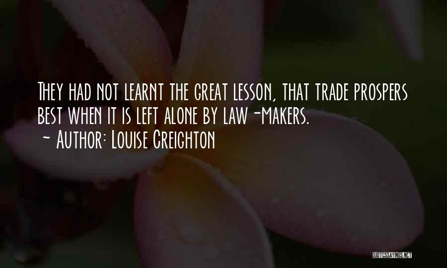 Best Louise Quotes By Louise Creighton