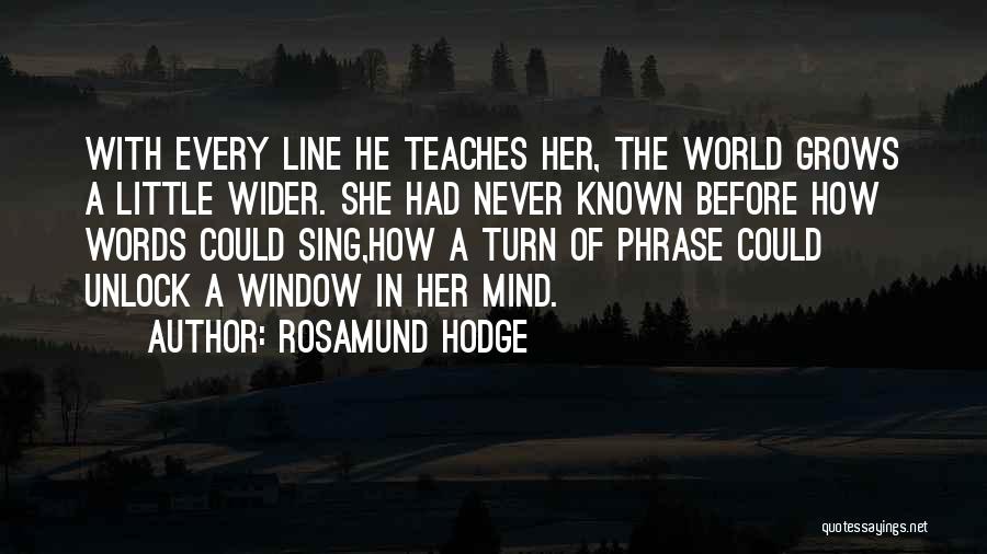 Best Love 1 Line Quotes By Rosamund Hodge