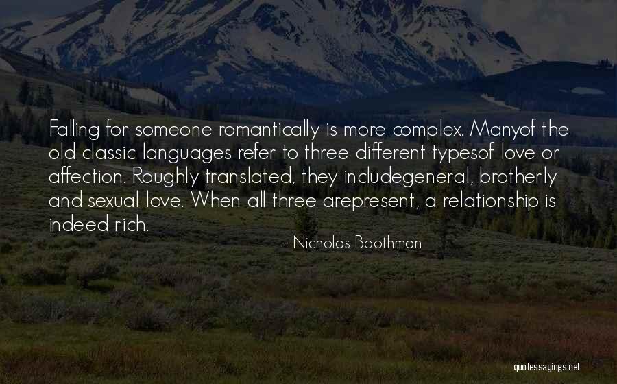 Best Love Affection Quotes By Nicholas Boothman Best Love Affection Quotes By Nicholas Boothman