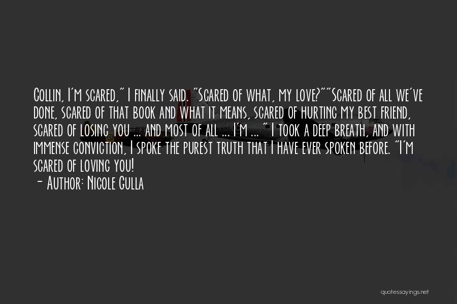 Best Love Book Quotes By Nicole Gulla