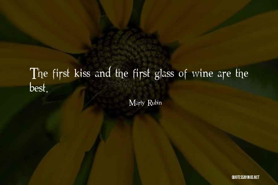 Best Love Kiss Quotes By Marty Rubin