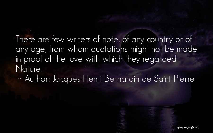 Best Love Note Quotes By Jacques-Henri Bernardin De Saint-Pierre