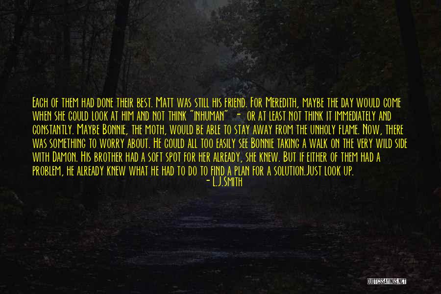 Best Love Problem Quotes By L.J.Smith Best Love Problem Quotes By L.J.Smith