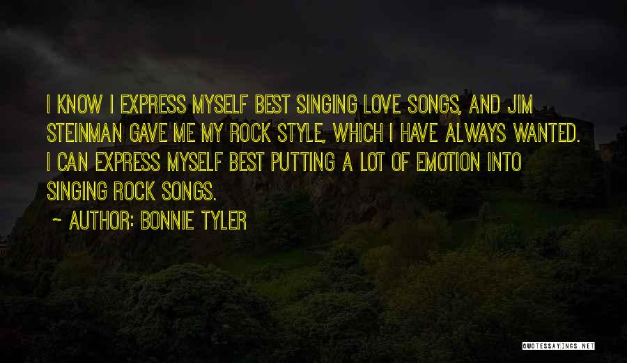 Best Love Rock Quotes By Bonnie Tyler