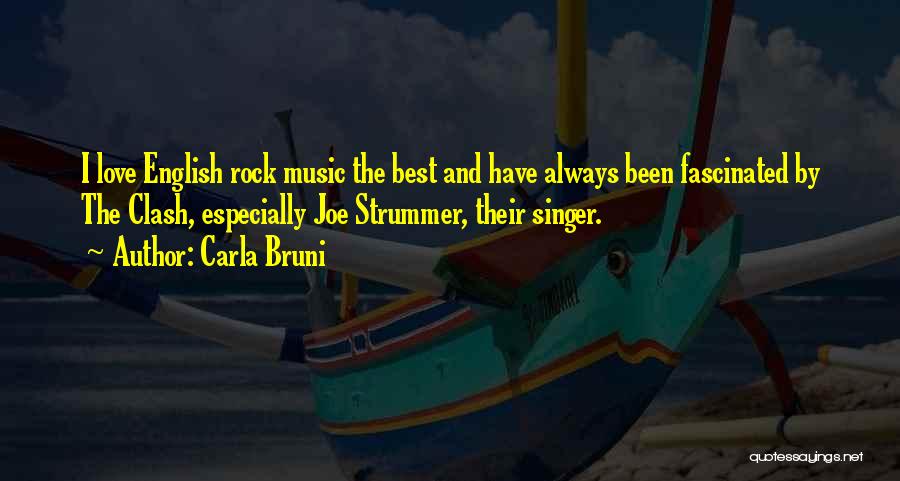 Best Love Rock Quotes By Carla Bruni