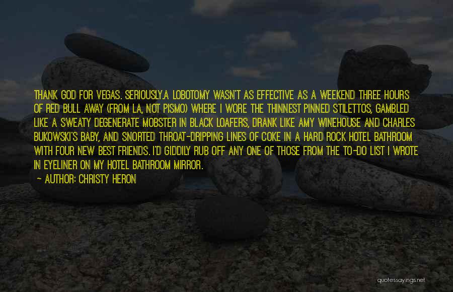 Best Love Rock Quotes By Christy Heron