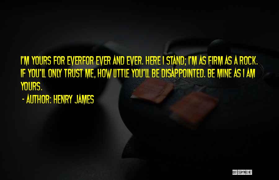 Best Love Rock Quotes By Henry James