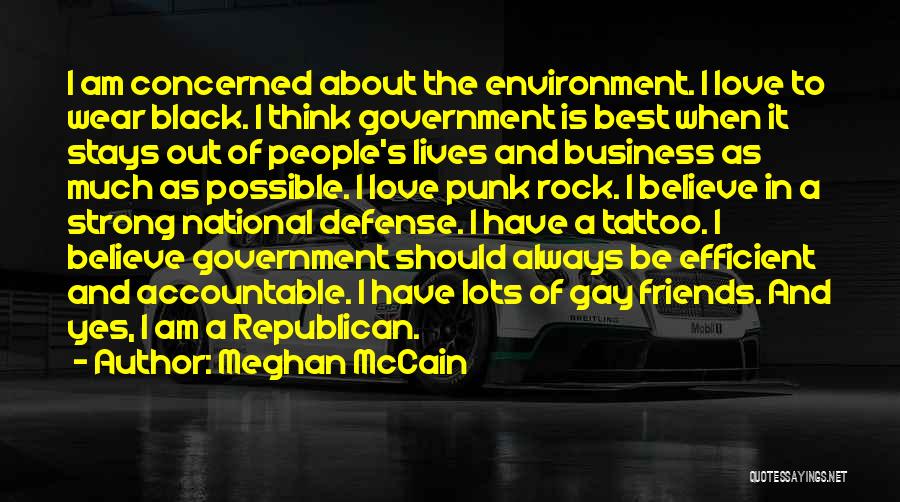 Best Love Rock Quotes By Meghan McCain