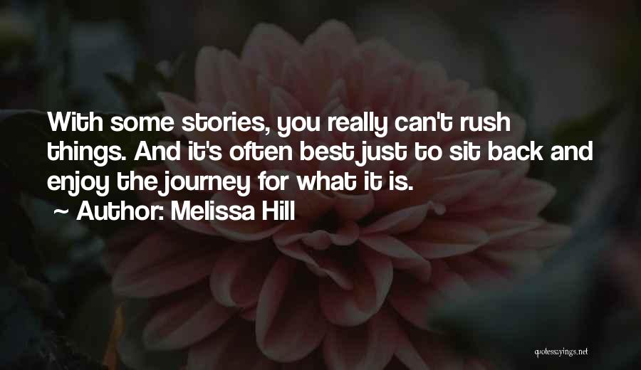 Best Love Stories Quotes By Melissa Hill