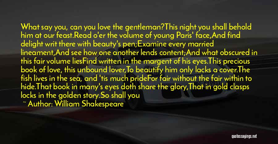 Best Love Story Book Quotes By William Shakespeare