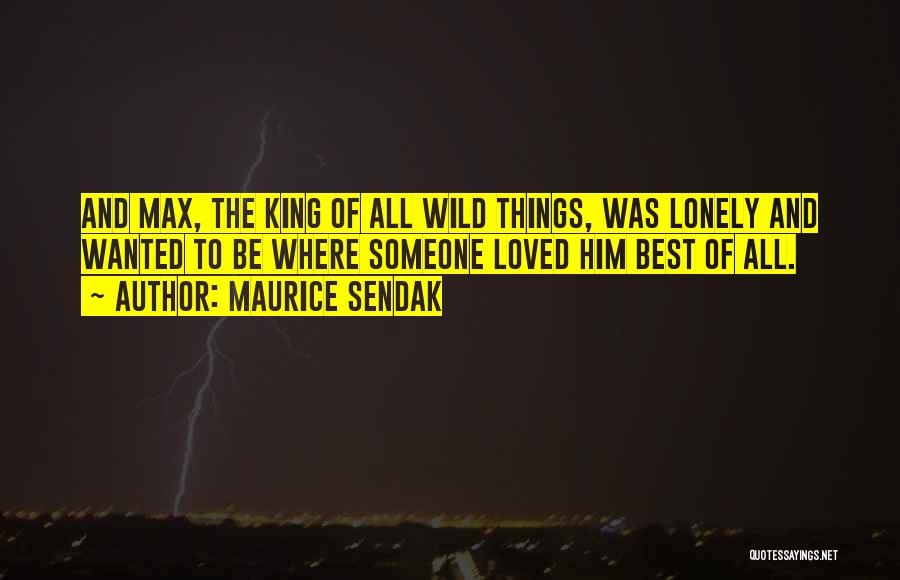 Best Loved Quotes By Maurice Sendak