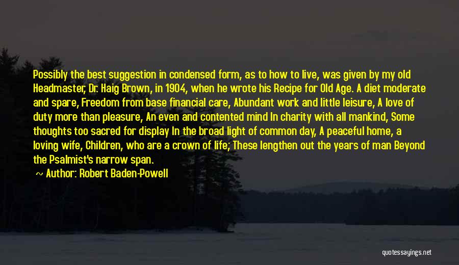 Best Loving Love Quotes By Robert Baden-Powell