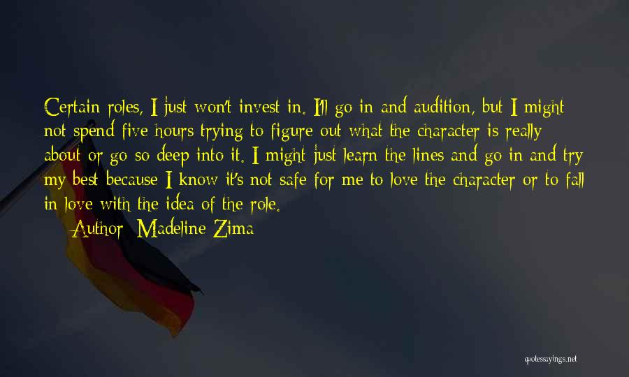 Best Madeline Quotes By Madeline Zima