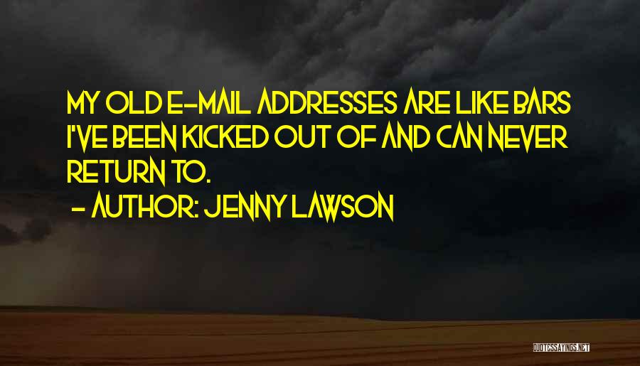 Best Mail Quotes By Jenny Lawson