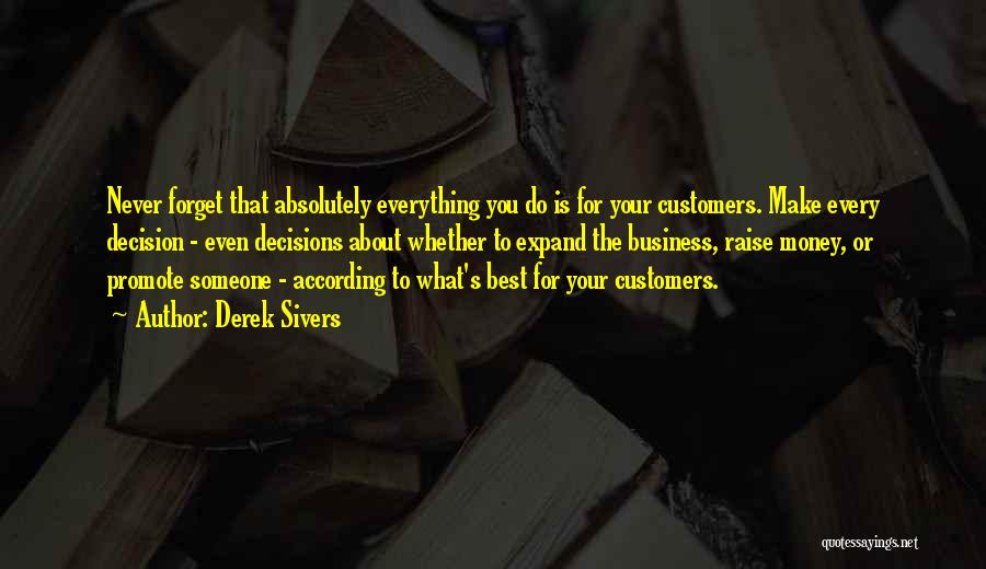 Best Make Money Quotes By Derek Sivers