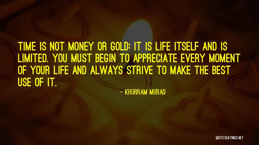 Best Make Money Quotes By Khurram Murad