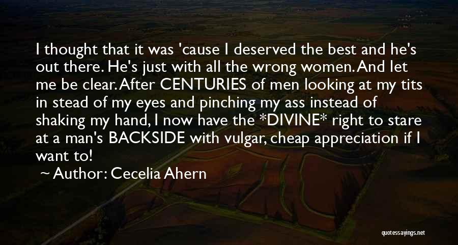 Best Man Love Quotes By Cecelia Ahern