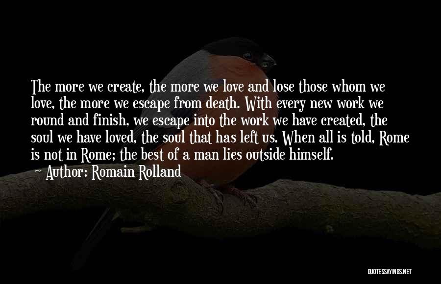 Best Man Love Quotes By Romain Rolland