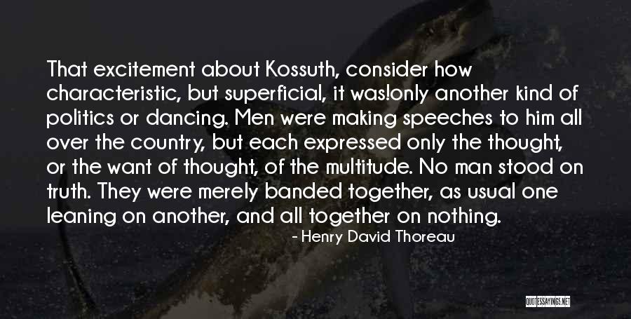 Best Man Speeches Quotes By Henry David Thoreau