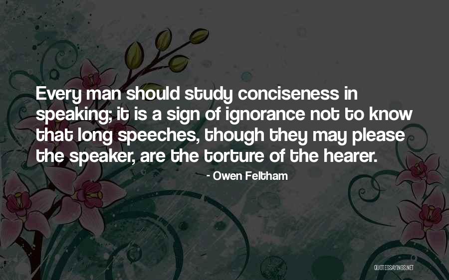 Best Man Speeches Quotes By Owen Feltham