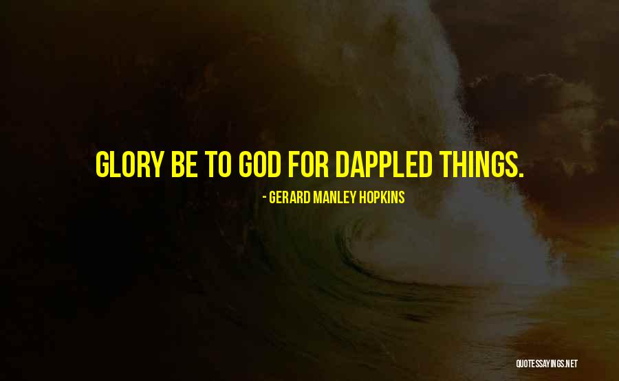 Best Manley Hopkins Quotes By Gerard Manley Hopkins