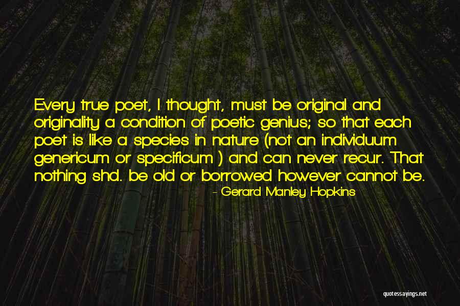 Best Manley Hopkins Quotes By Gerard Manley Hopkins