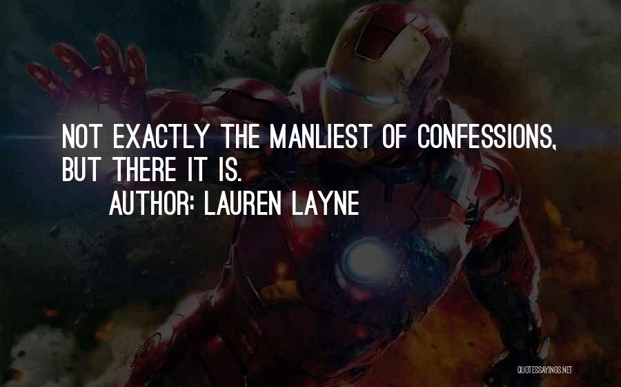 Best Manliest Quotes By Lauren Layne