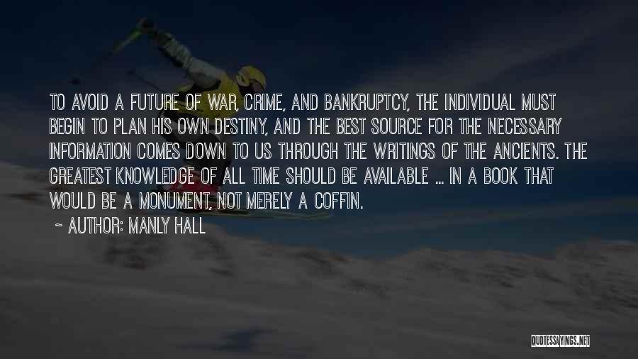 Best Manly Quotes By Manly Hall