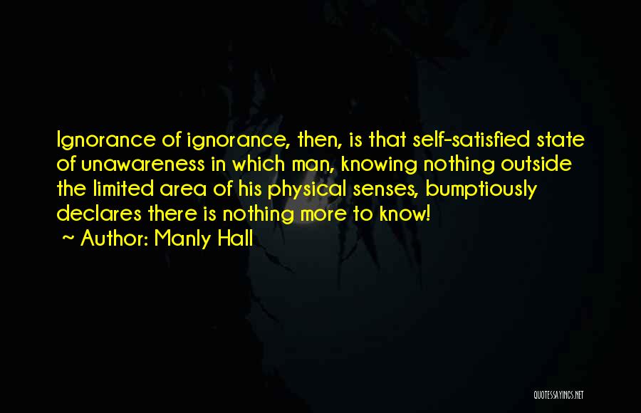 Best Manly Quotes By Manly Hall