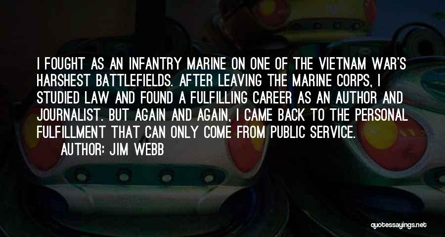 Best Marine Quotes By Jim Webb