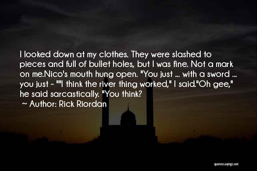 Best Mark Jackson Quotes By Rick Riordan