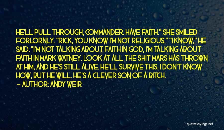 Best Mark Watney Quotes By Andy Weir