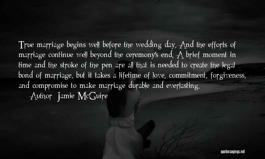 Best Marriage Ceremony Quotes By Jamie McGuire