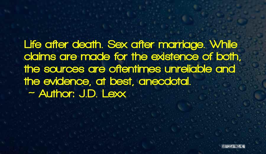 Best Marriage Quotes By J.D. Lexx
