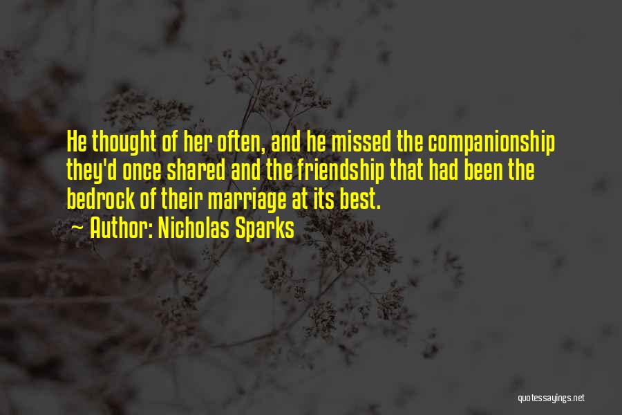 Best Marriage Quotes By Nicholas Sparks