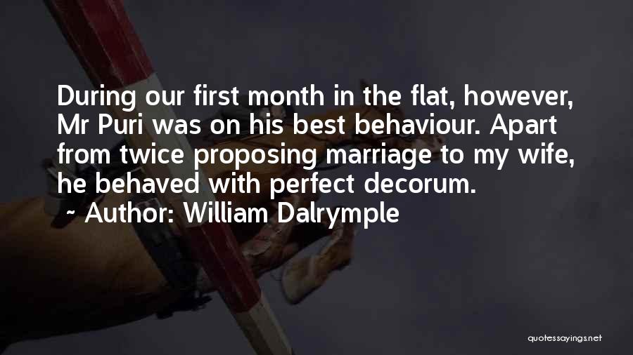 Best Marriage Quotes By William Dalrymple