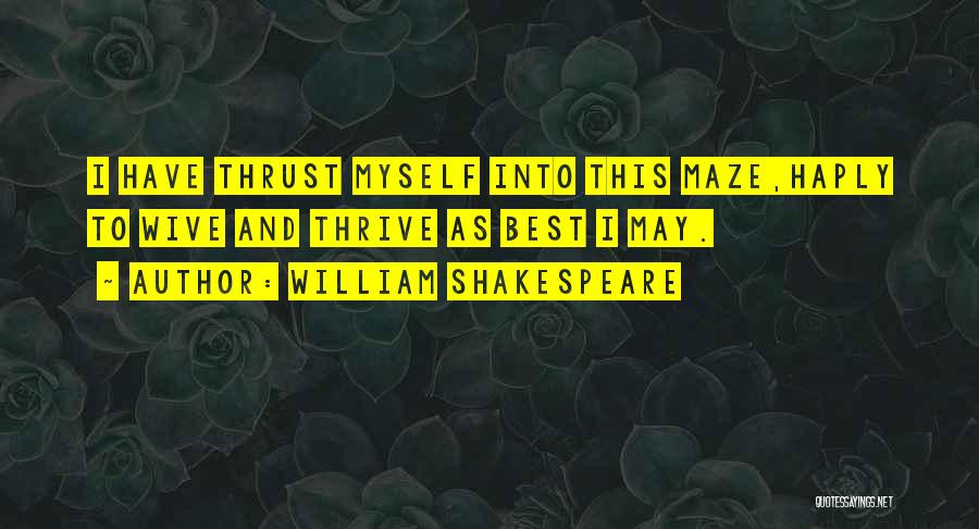 Best Marriage Quotes By William Shakespeare