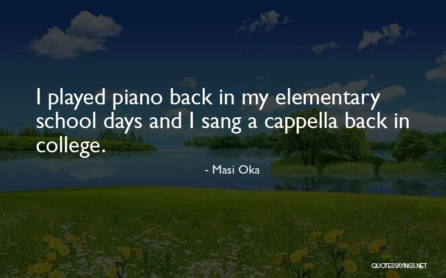 Best Masi Quotes By Masi Oka