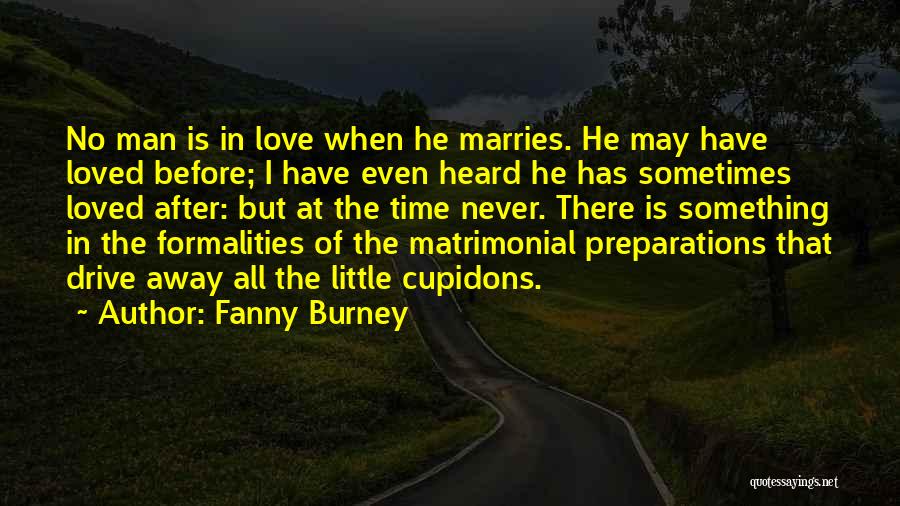 Best Matrimonial Quotes By Fanny Burney