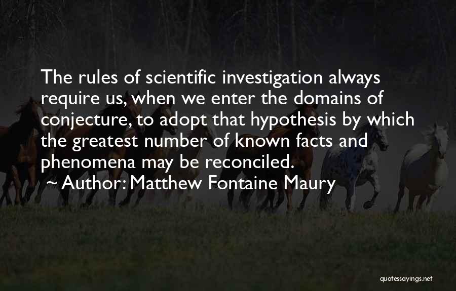 Best Maury Quotes By Matthew Fontaine Maury