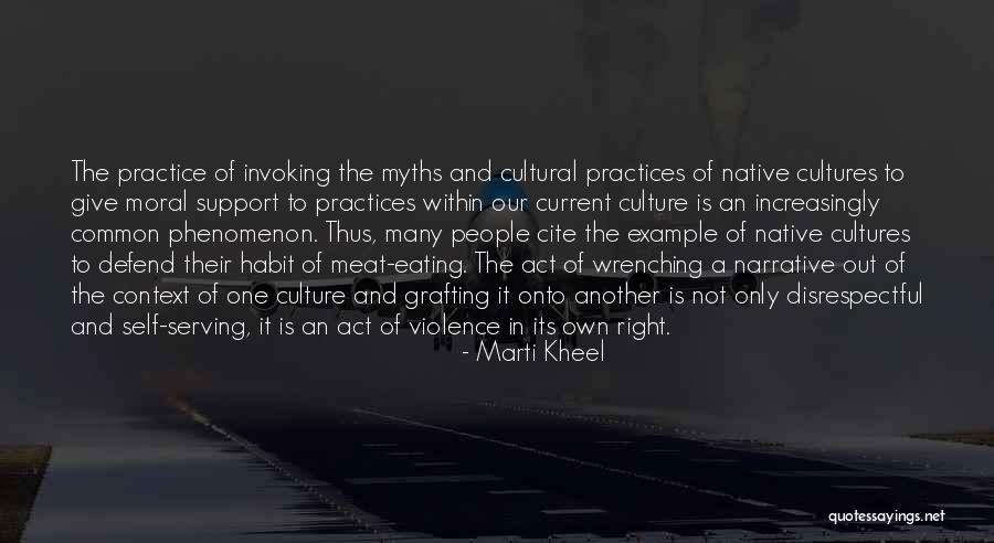 Best Meat Eating Quotes By Marti Kheel Best Meat Eating Quotes By Marti Kheel