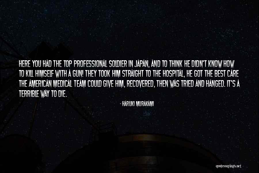 Best Medical Quotes By Haruki Murakami Best Medical Quotes By Haruki Murakami