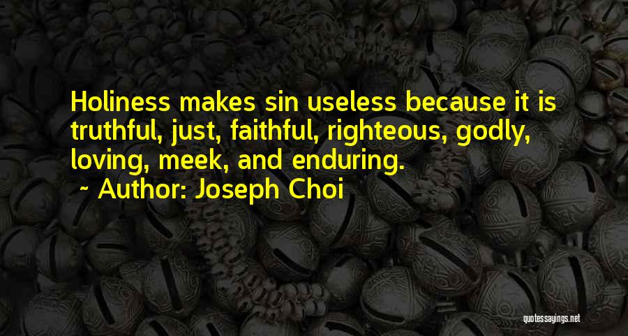 Best Meek Quotes By Joseph Choi