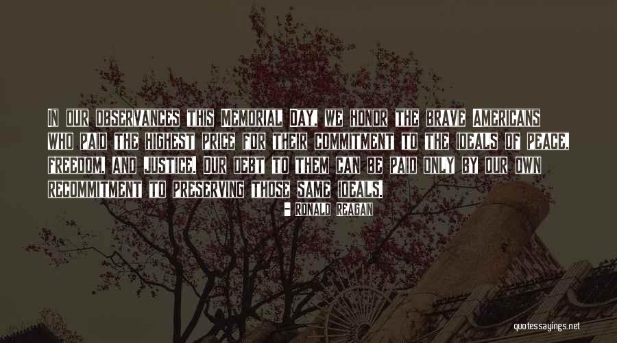 Best Memorial Quotes By Ronald Reagan Best Memorial Quotes By Ronald Reagan
