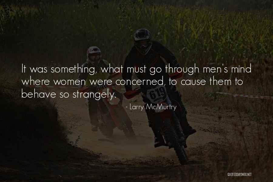 Best Mens Quotes By Larry McMurtry